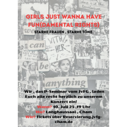KONZERT - GIRLS JUST WANNA HAVE FUN(DAMENTAL RIGHTS)
