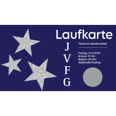 Tanzkursabschlussball 1- Freitag 14.11.25 - Laufkarte